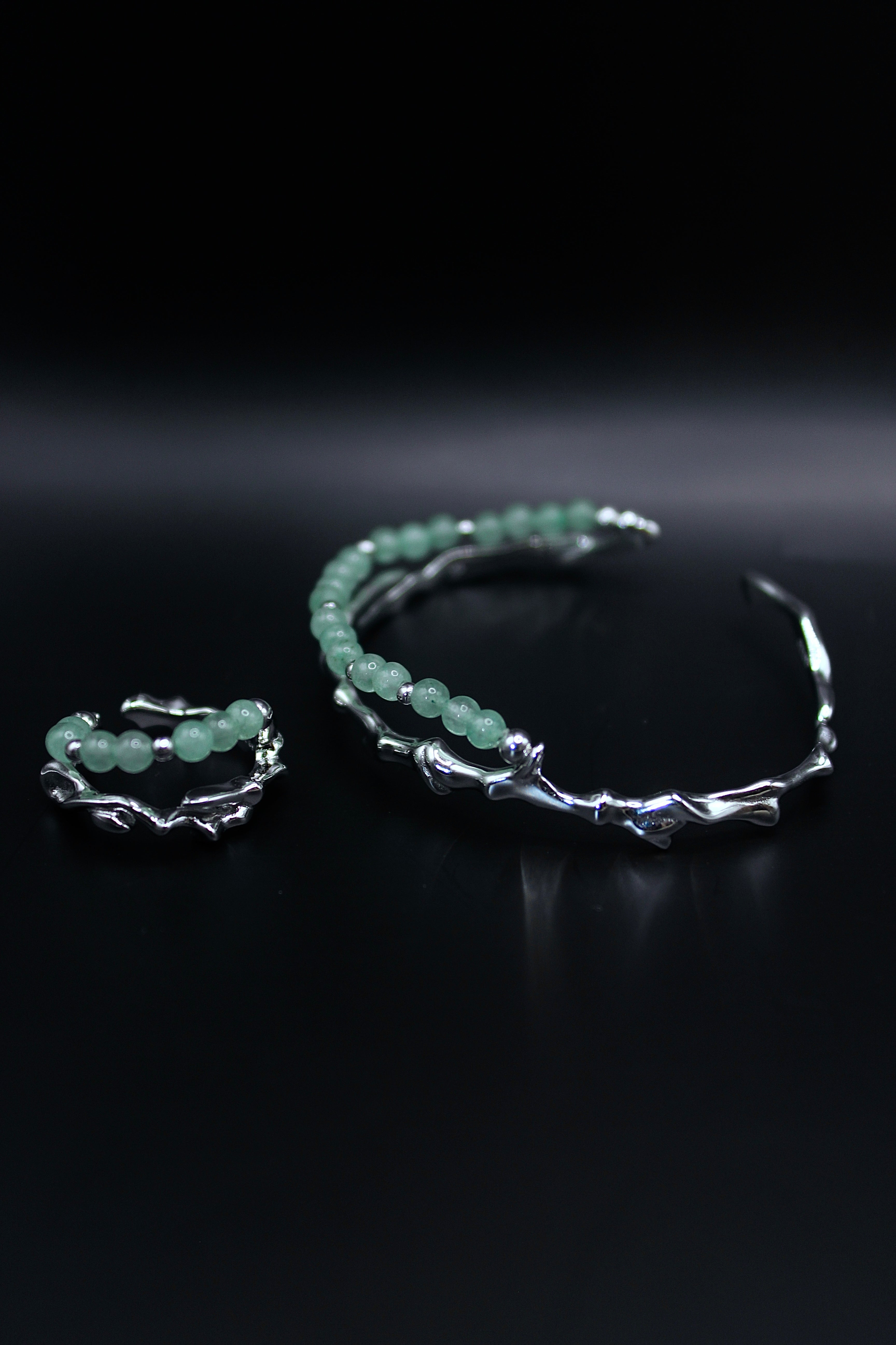 Green Tree Viper Cuff