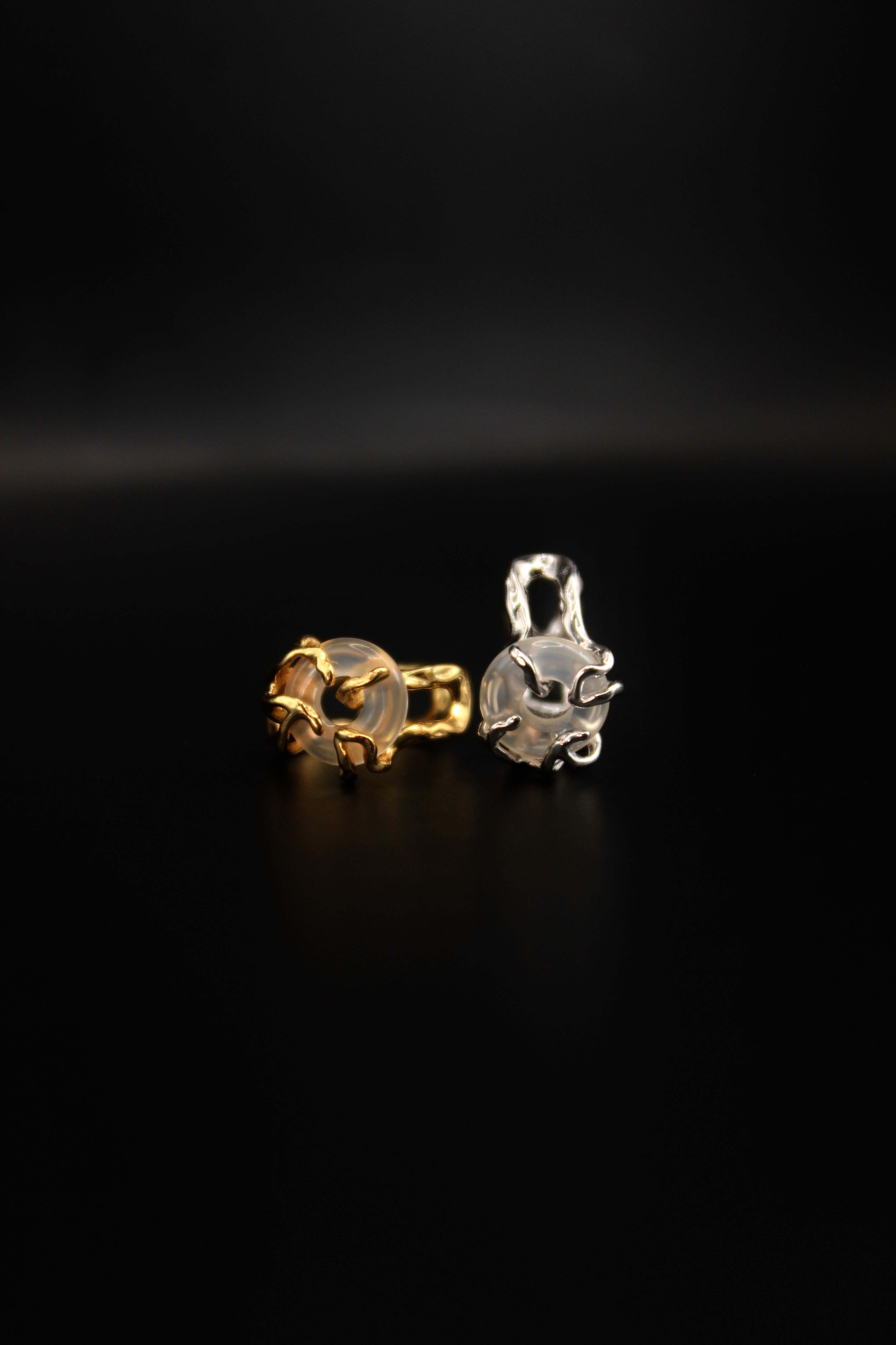 Datura Jade Ear Cuff