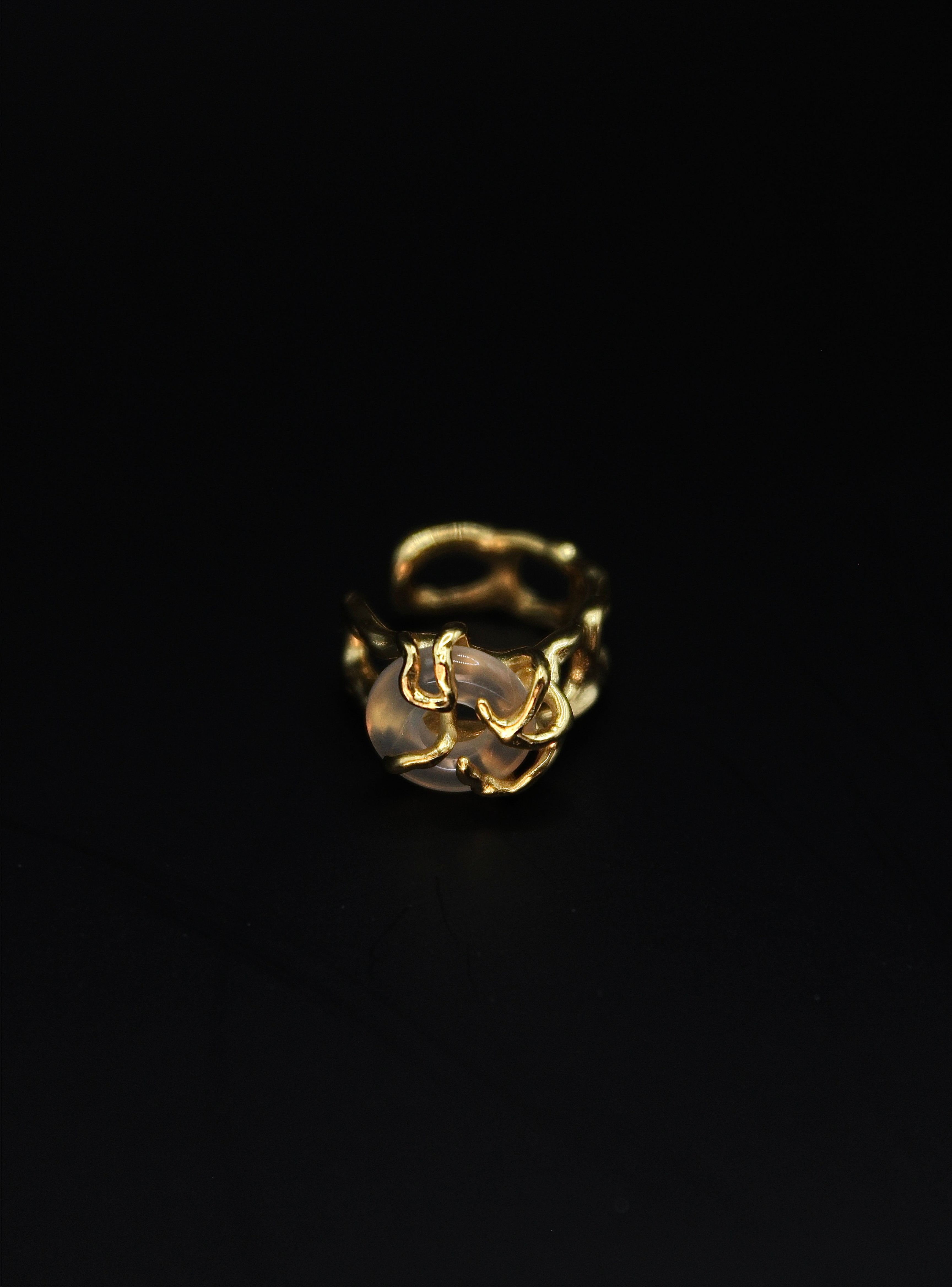 Datura Jade Ear Cuff