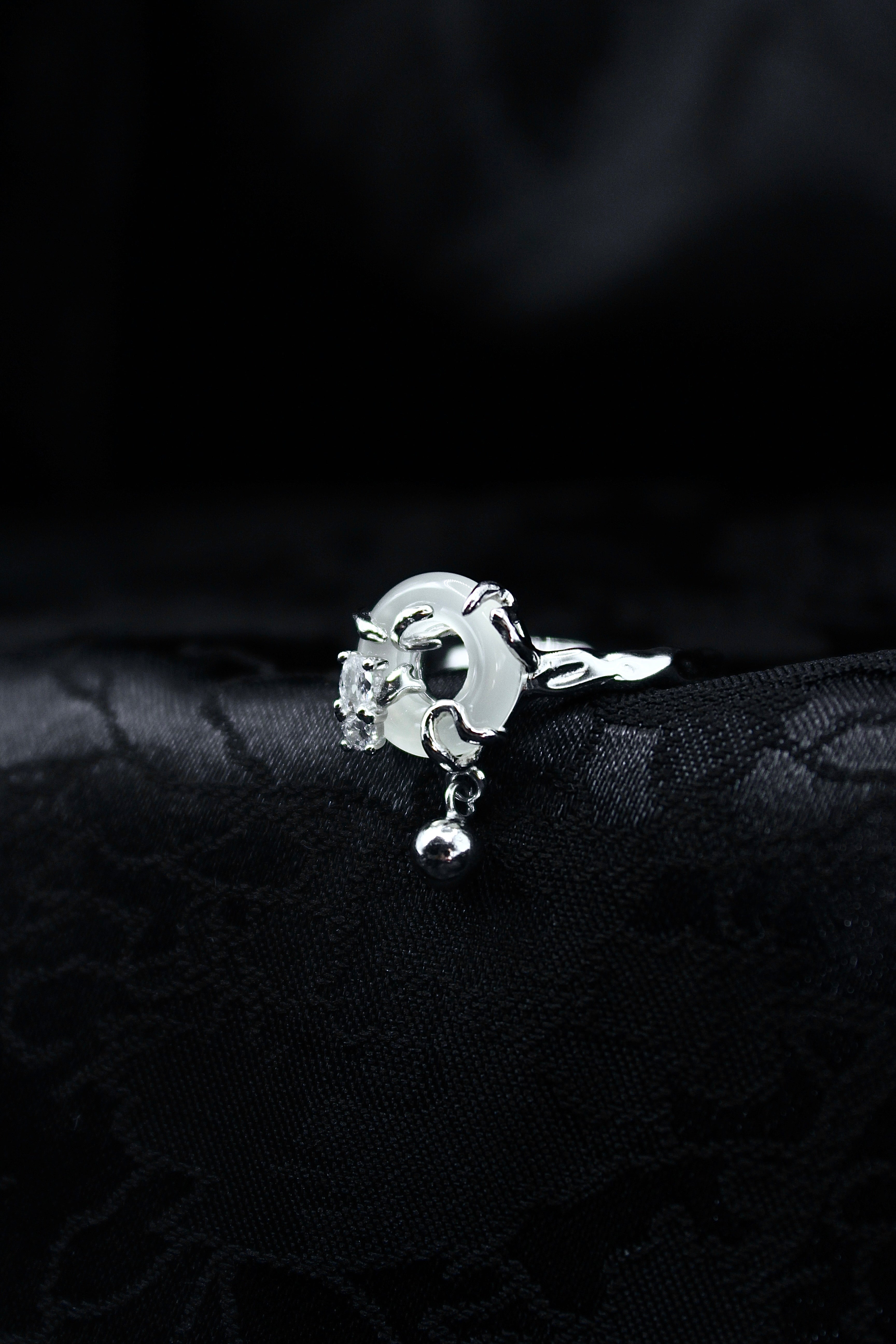 Angel’s Trumpet Jade Ring
