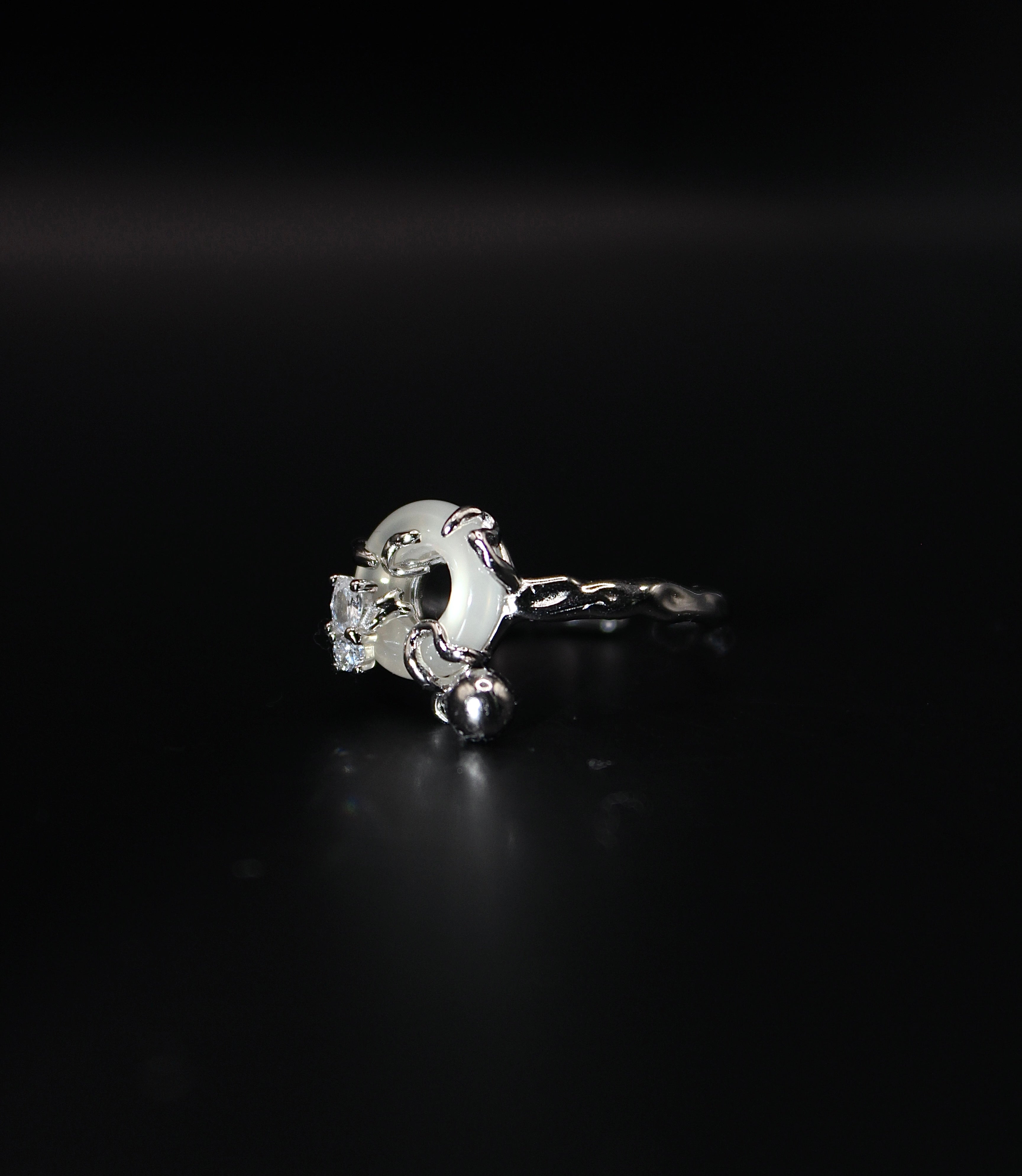 Angel’s Trumpet Jade Ring