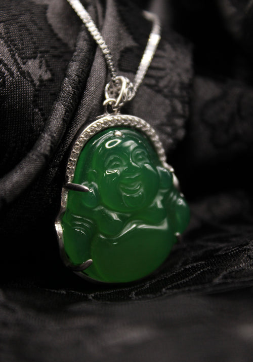 Buddha Jade Necklace