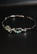 Mekong Rice Blossom Cuff