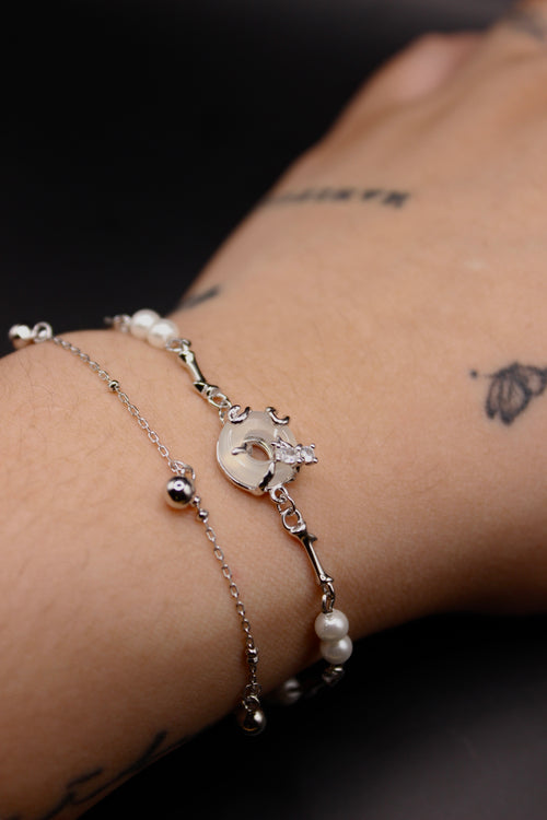 Lonomia Caterpillar Jade Bracelet