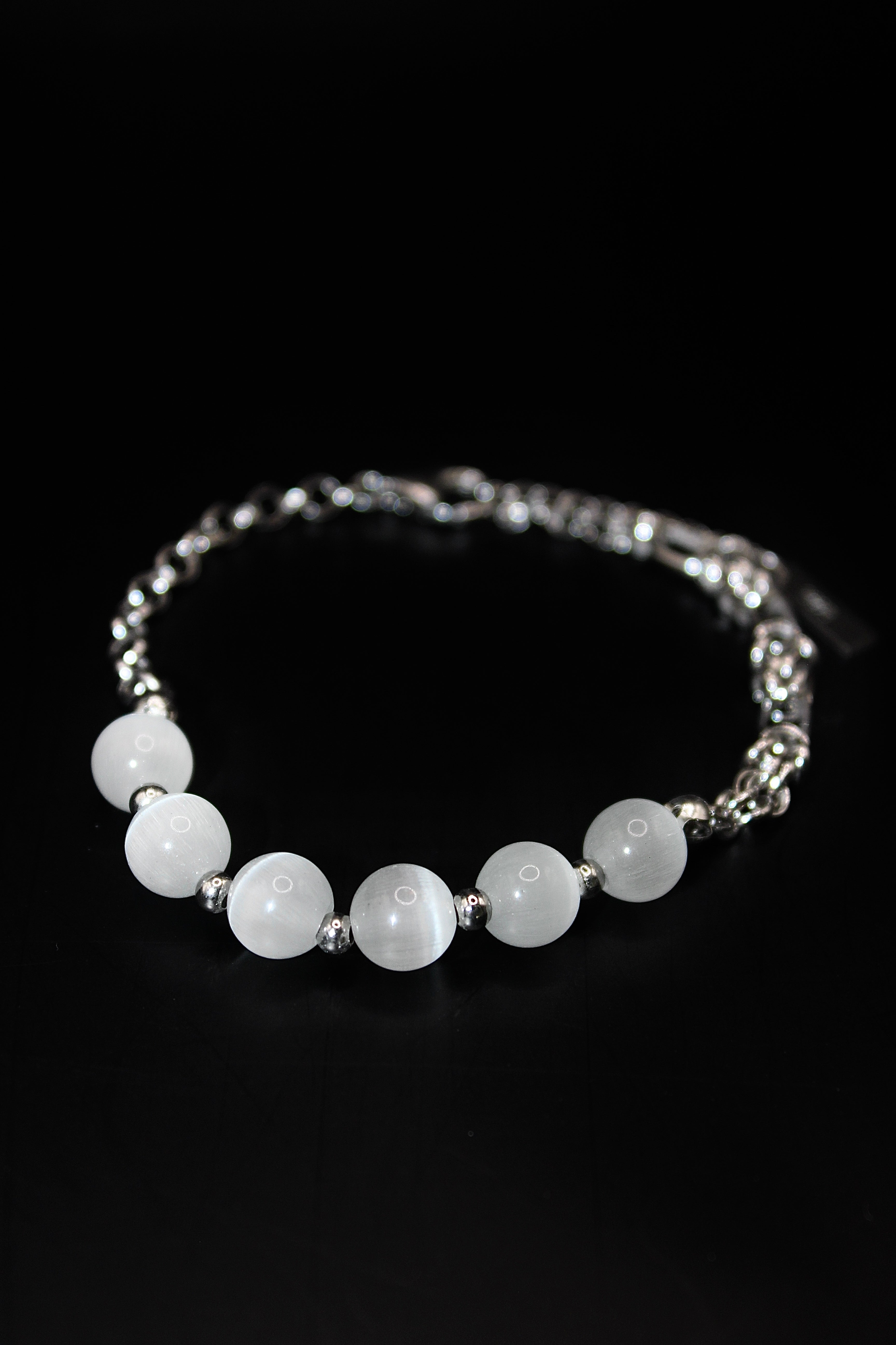 White Apricot Blossom Bracelet