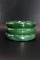 Thick Green Jade Bangle