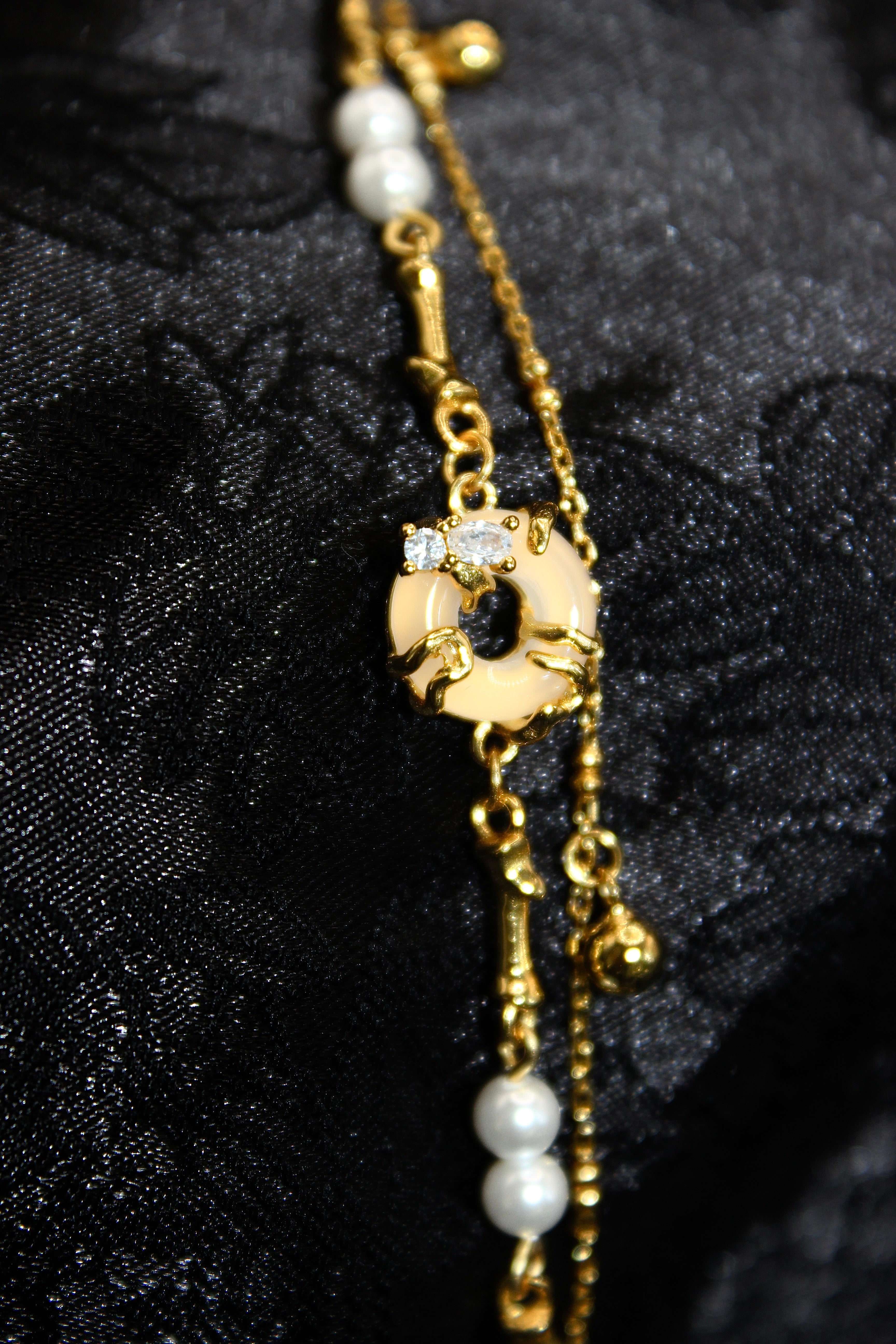 Lonomia Caterpillar Jade Bracelet