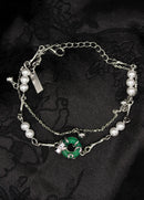 Lonomia Caterpillar Bracelet - Green Jade