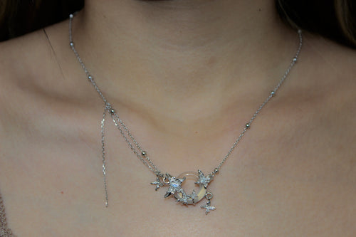 Lantana Camara Jade Necklace