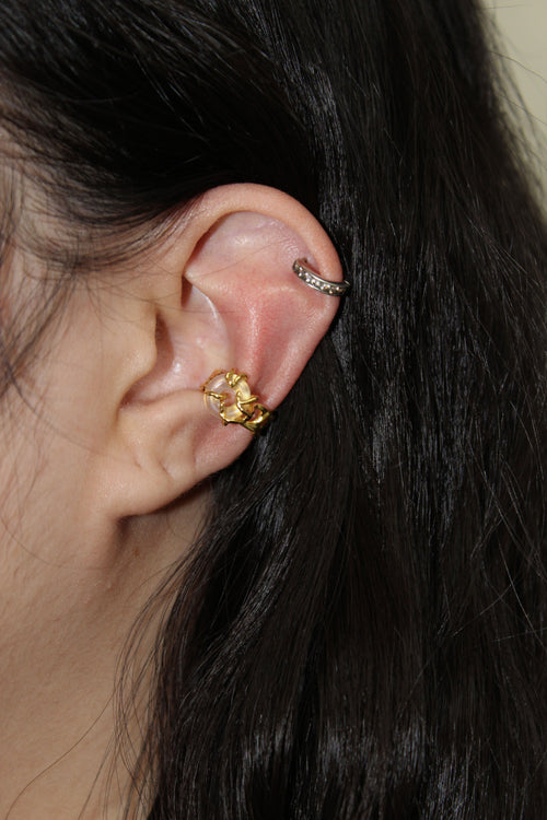 Datura Jade Ear Cuff