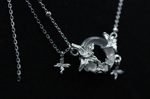 Lantana Camara Jade Necklace