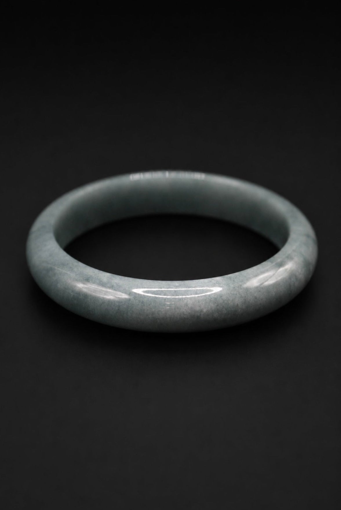 Blue Haze Jade Bangle