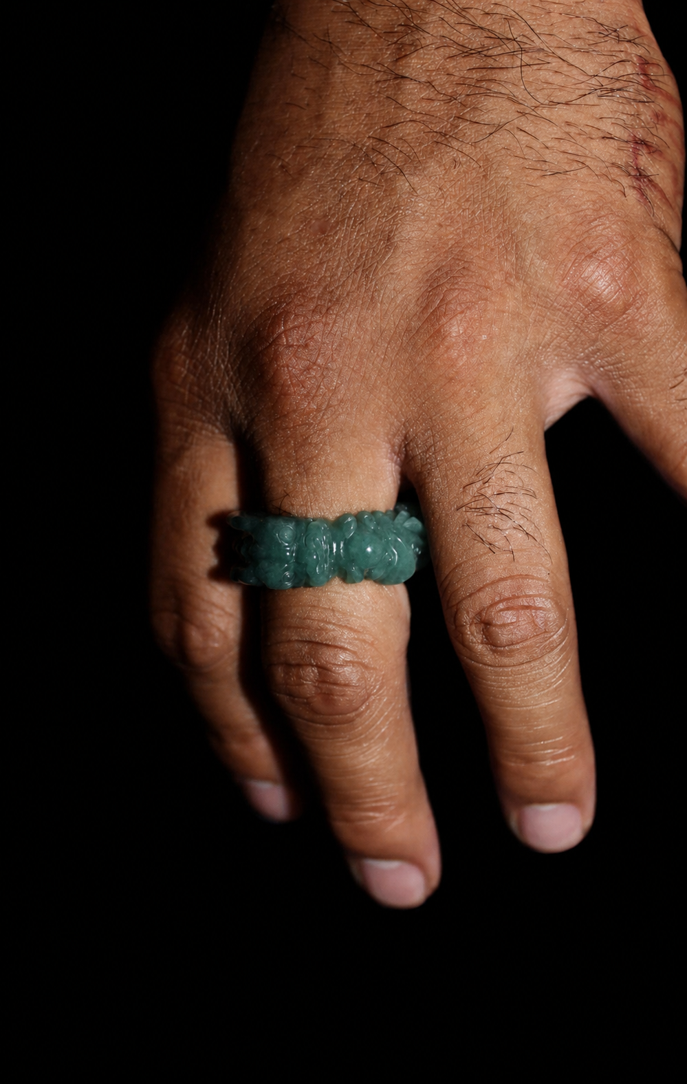 Dragon Jade Ring (Men's)