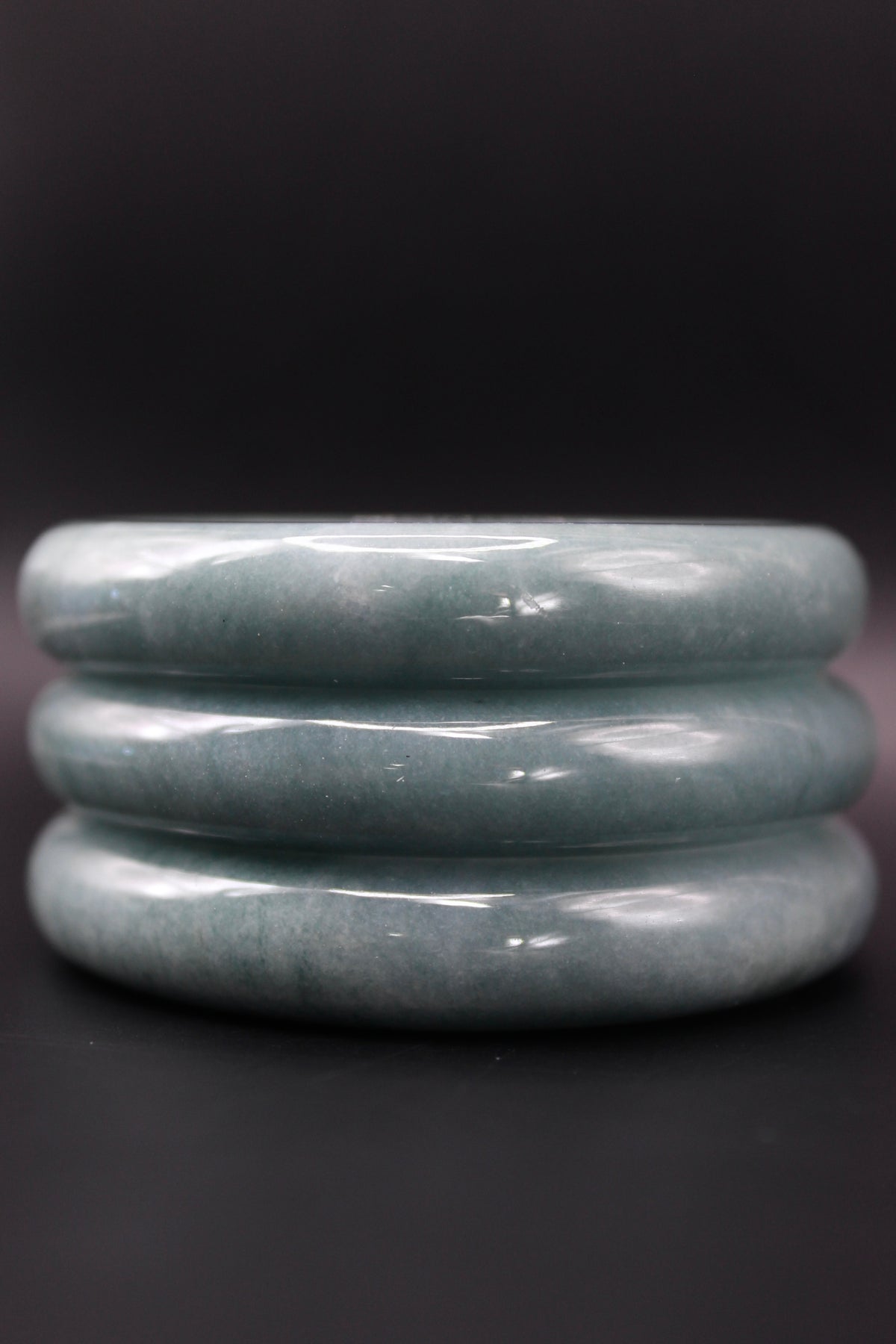 Blue Haze Jade Bangle