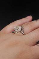 Angel’s Trumpet Jade Ring