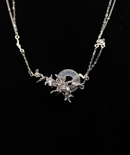 Lion Fish Jade Necklace