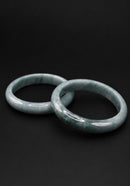 Blue Haze Jade Bangle