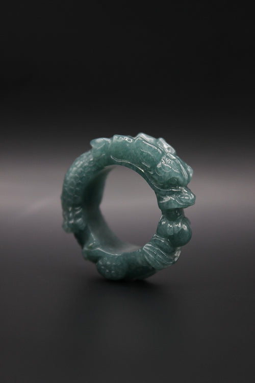Dragon Jade Ring (Men's)