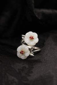 Double Blossom Ring