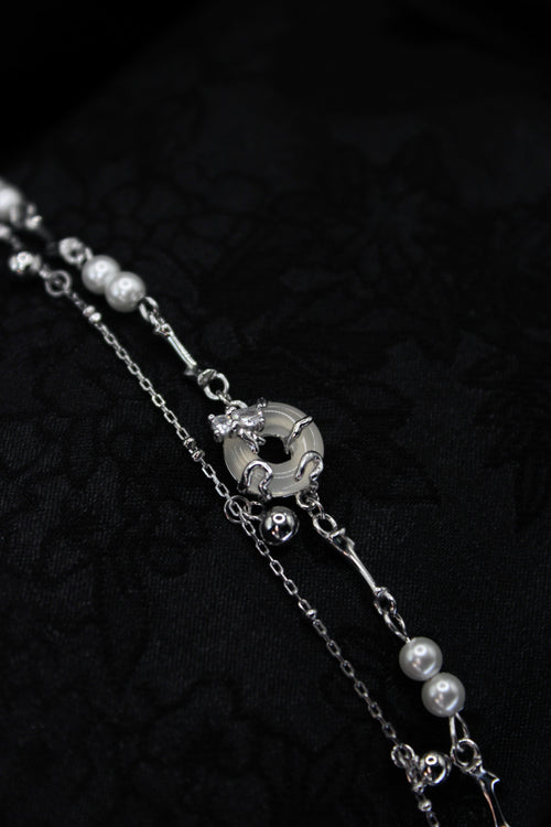 Lonomia Caterpillar Jade Bracelet