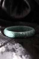 Phoenix Engraved Jade Bangle