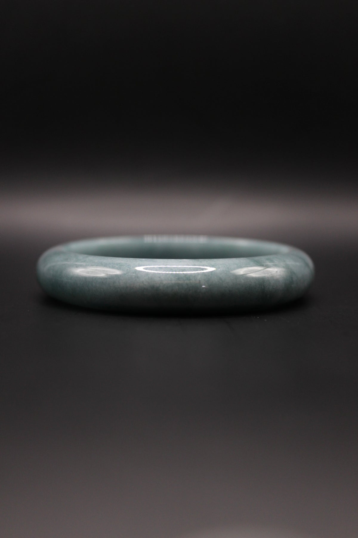 Blue Haze Jade Bangle
