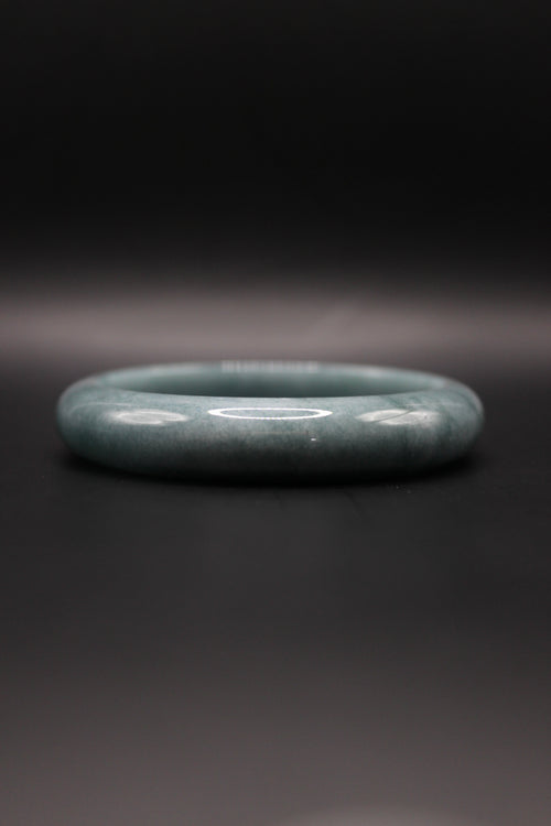 Blue Haze Jade Bangle