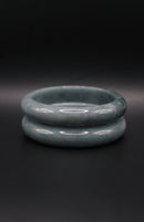 Blue Haze Jade Bangle