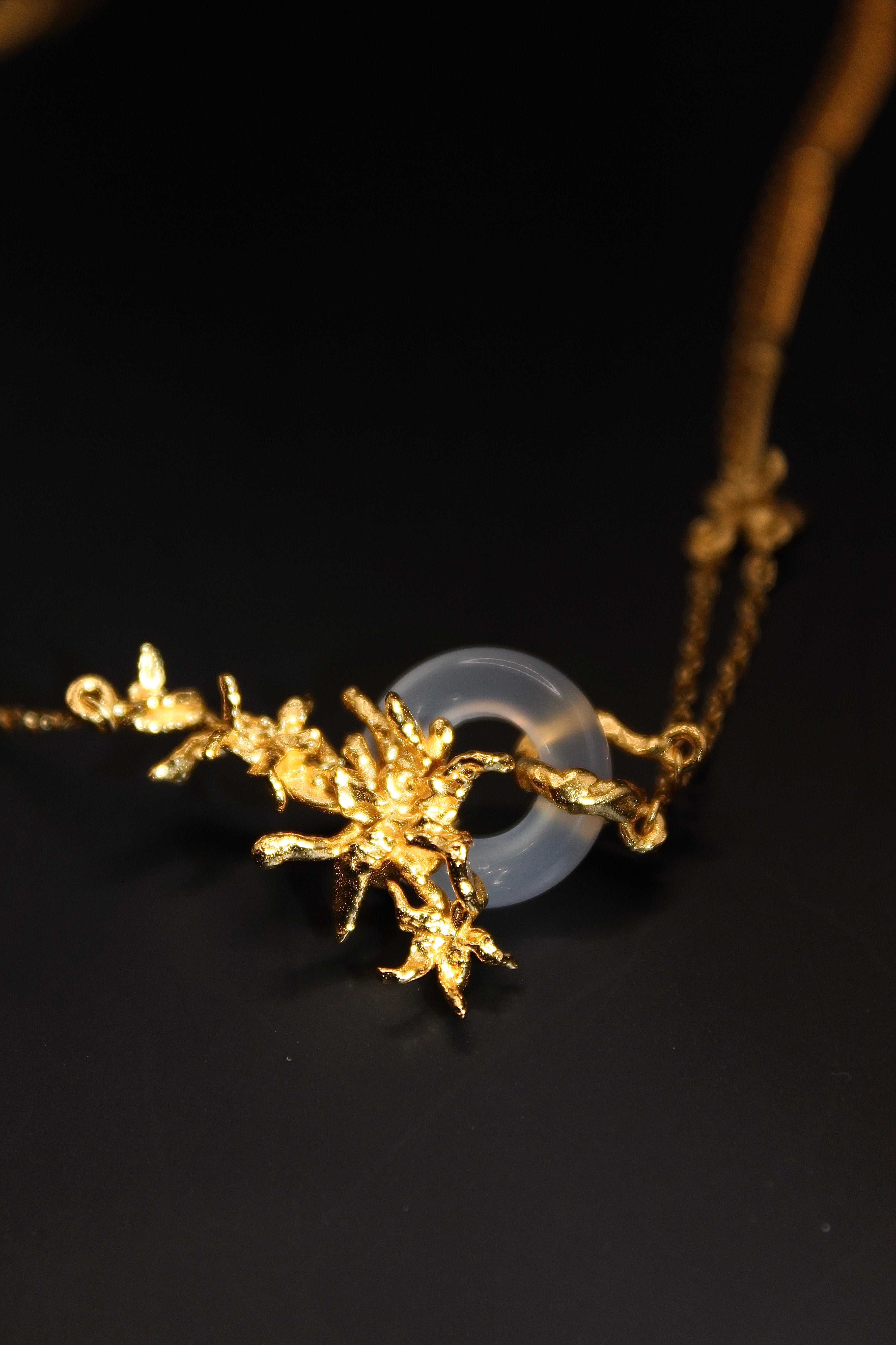 Lion Fish Jade Necklace