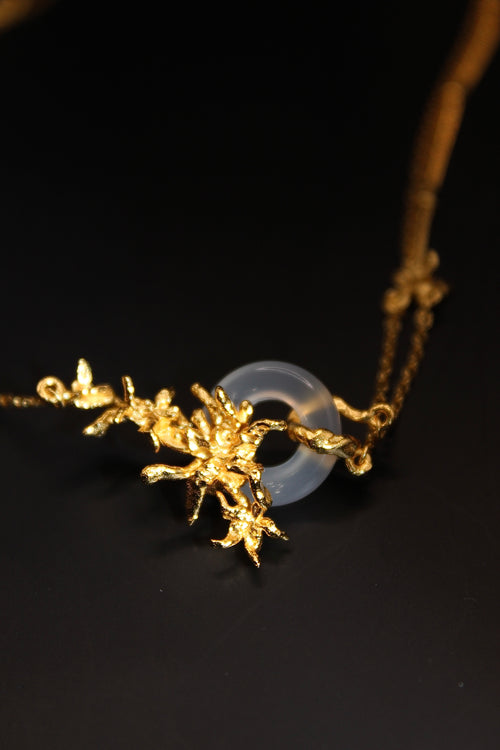 Lion Fish Jade Necklace