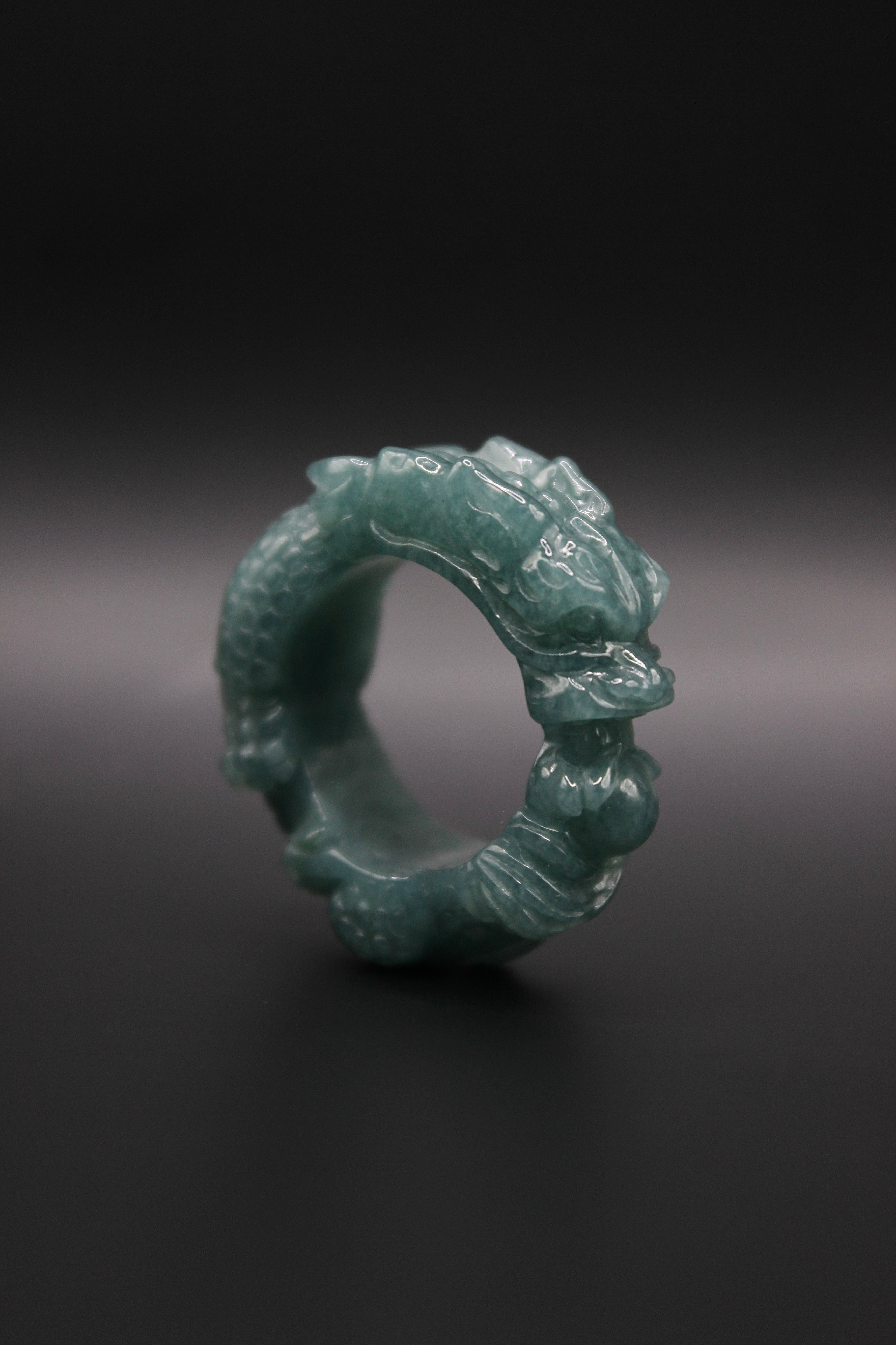 Dragon Jade Ring (Men's)