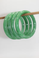Green Jade Bangles