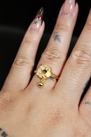 Angel’s Trumpet Jade Ring