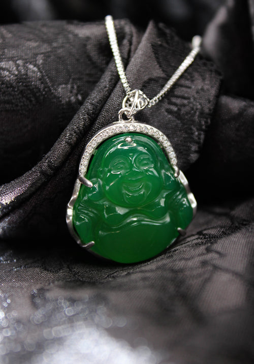 Buddha Jade Necklace
