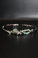 Mekong Rice Blossom Cuff