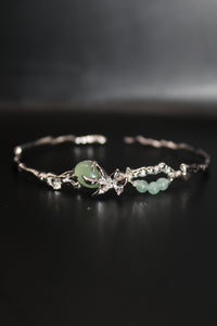 Mekong Rice Blossom Cuff