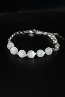 White Apricot Blossom Bracelet