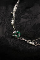Lonomia Caterpillar Bracelet - Green Jade