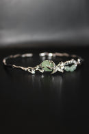 Mekong Rice Blossom Cuff