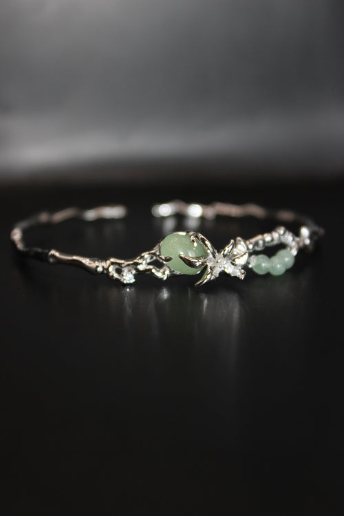 Mekong Rice Blossom Cuff