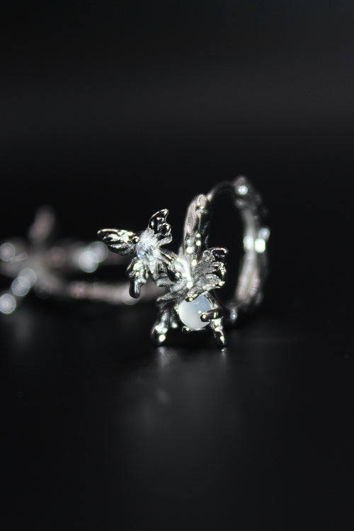Hanoi Butterfly Hoops Earrings