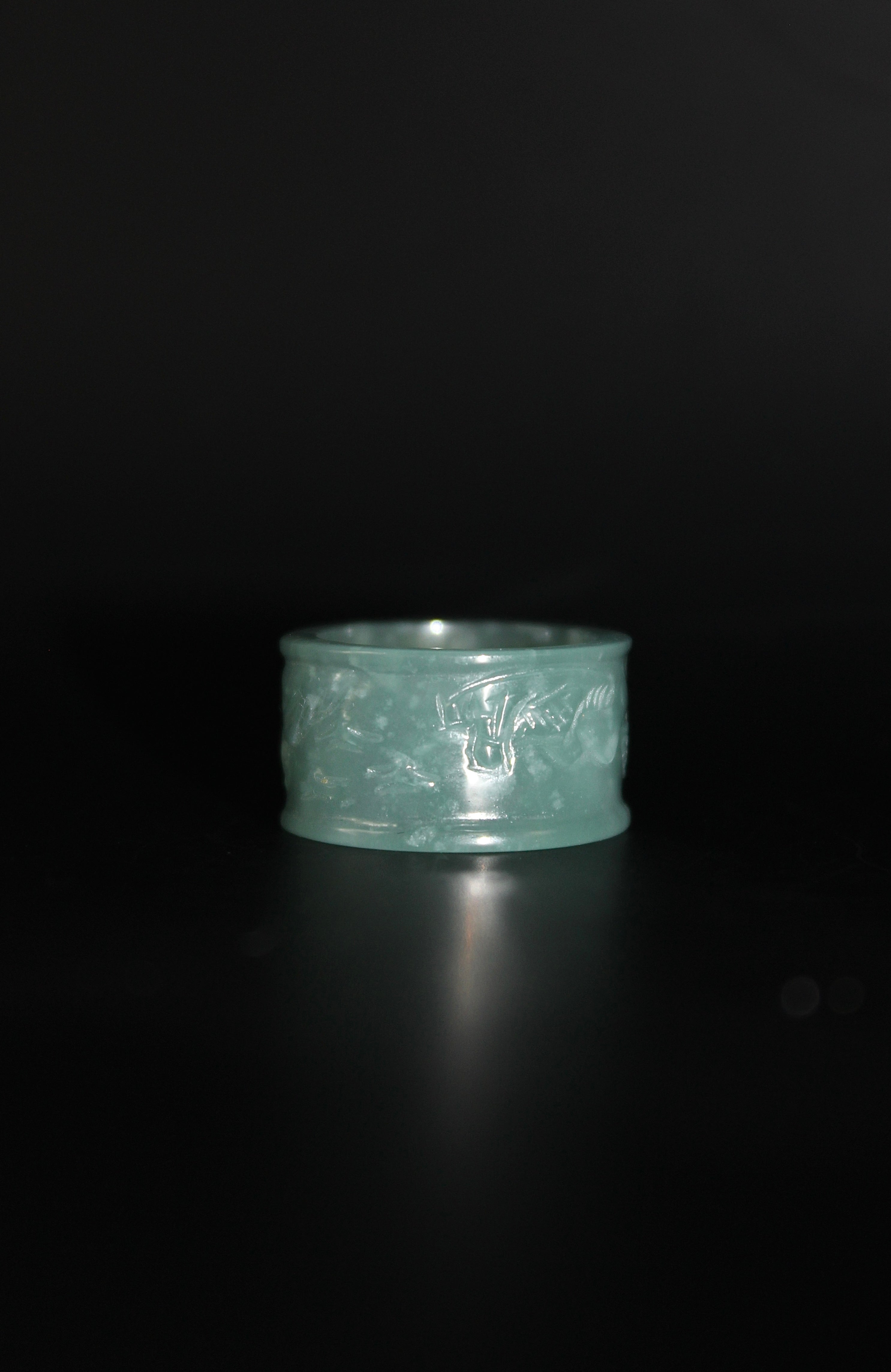 Landscape Jade Ring
