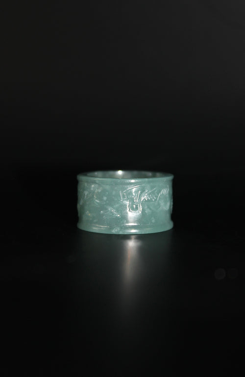 Landscape Jade Ring
