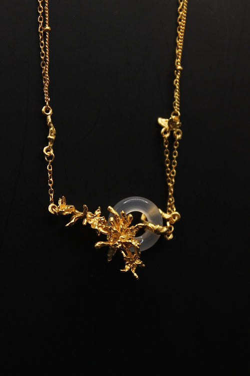 Lion Fish Jade Necklace