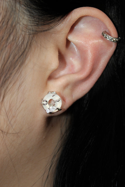 Oleander Jade Earrings