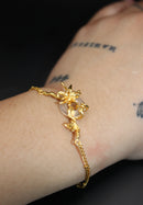 Sea Urchin Jade Bracelet