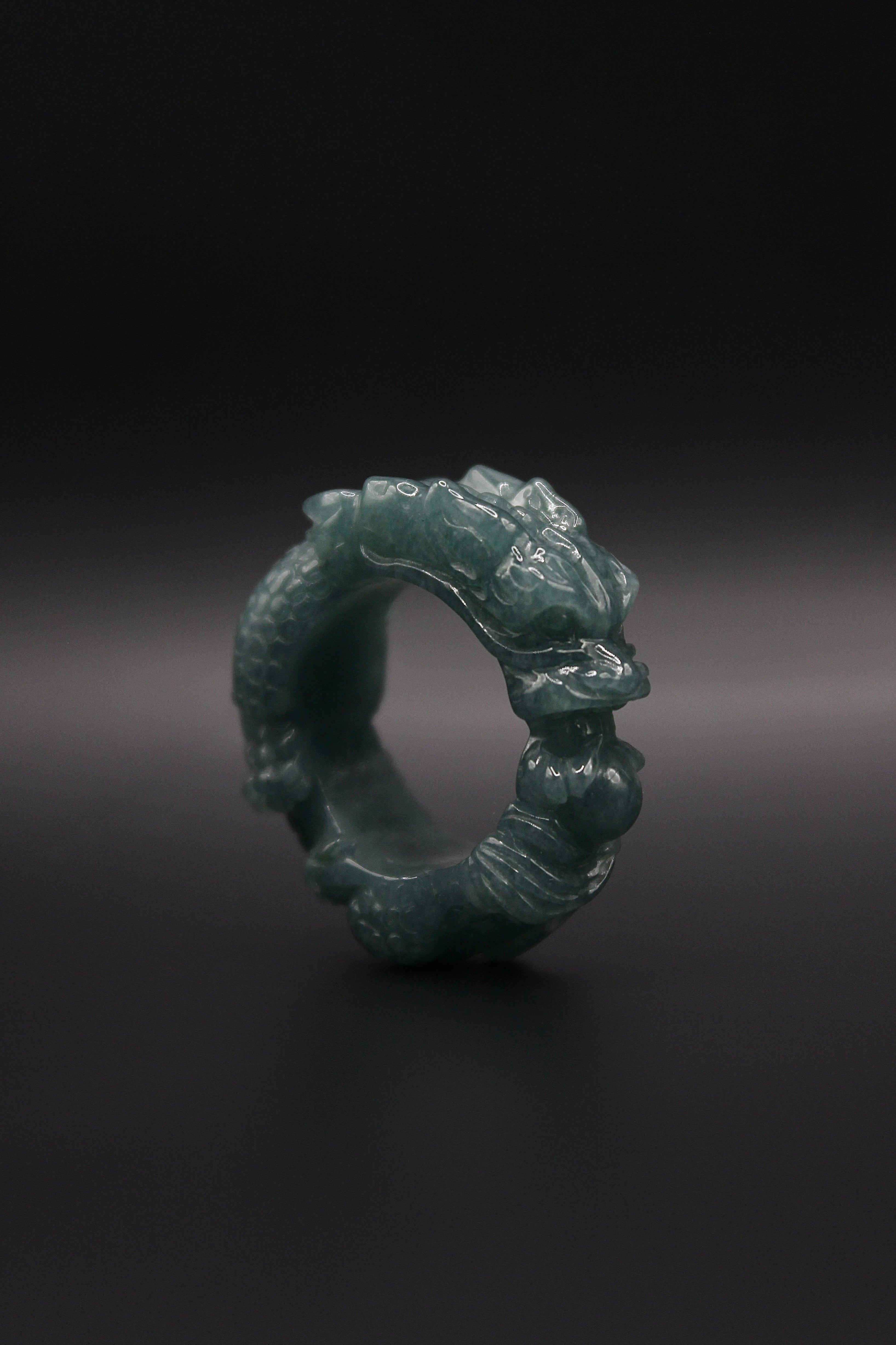 Dragon Jade Ring (Men's)