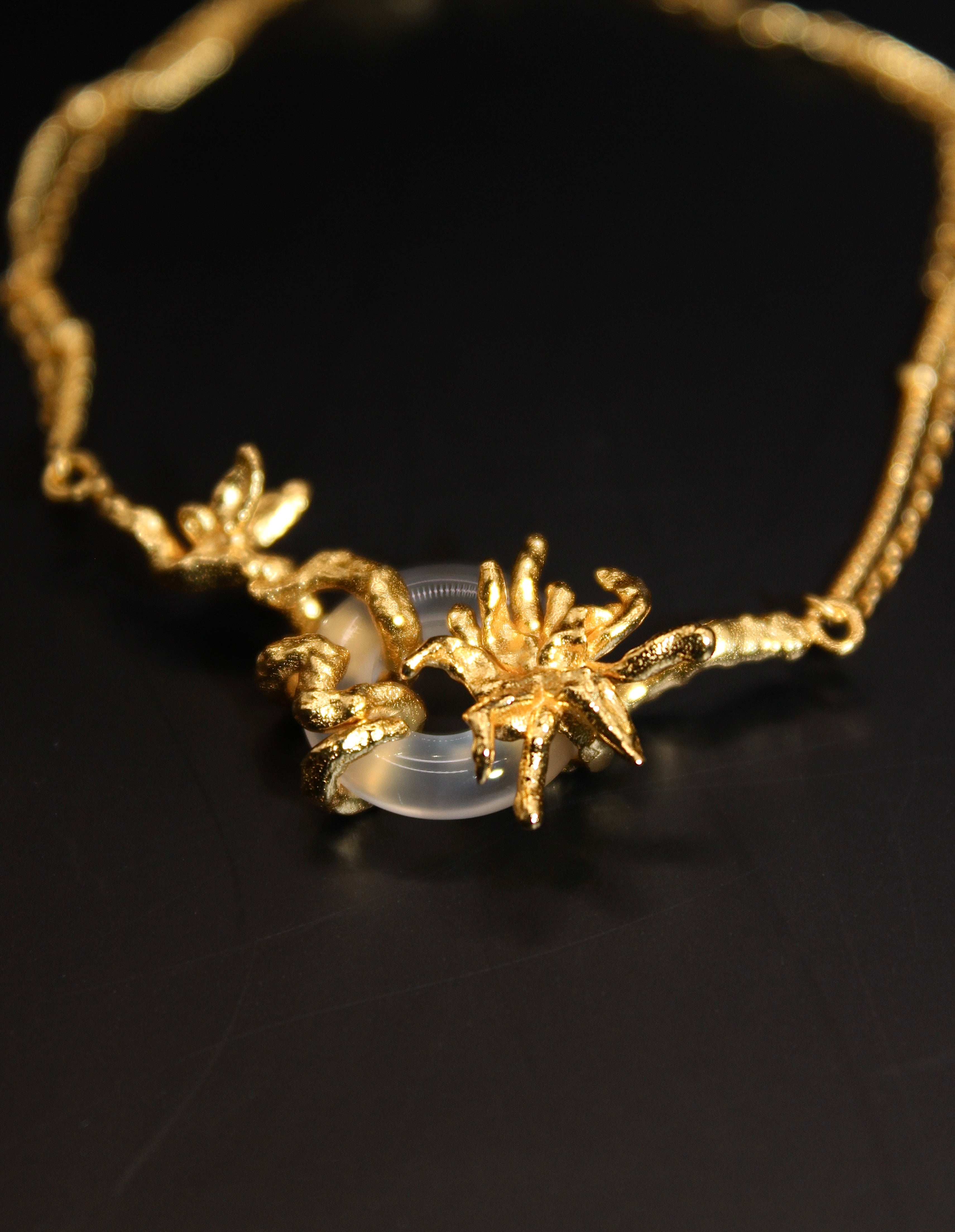 Sea Urchin Jade Bracelet