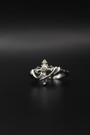 Veil Cross Ring