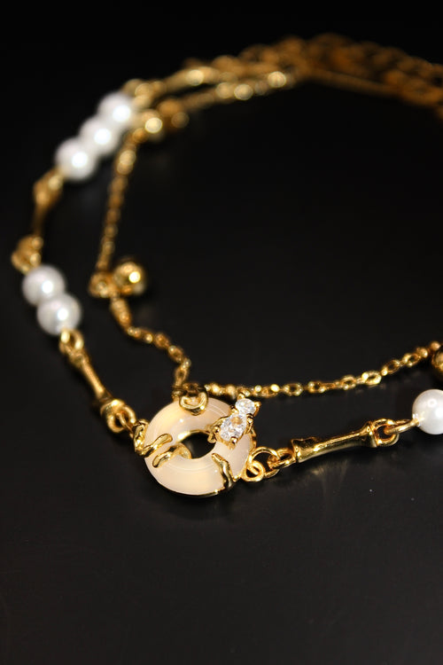 Lonomia Caterpillar Jade Bracelet